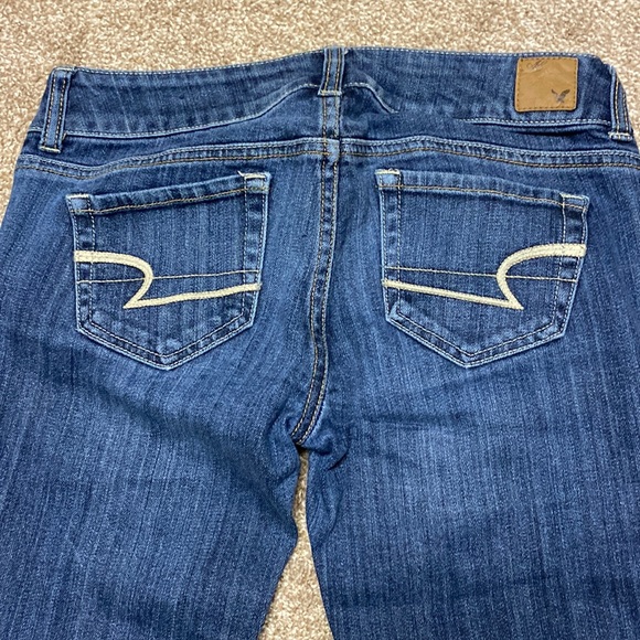 AEO American Eagle artist flare Vintage wash stretch jeans - Picture 5 of 10